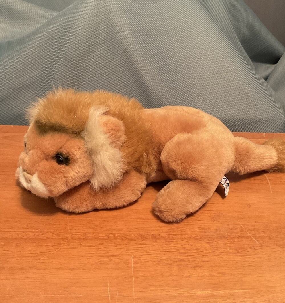 Realistic Lion A & A Plush Safari Wildlife Nature Zoo Circus Stuffed Animal 13”